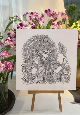Goddess Durga-The Embodiment of Strength and Grace (original)